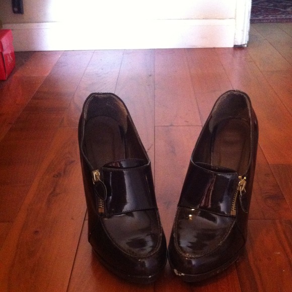 Brown shoes