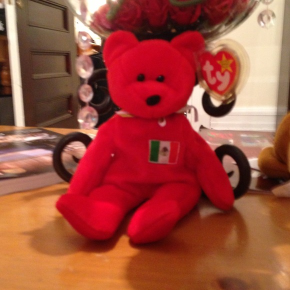 Mexican flag beanie baby ❤