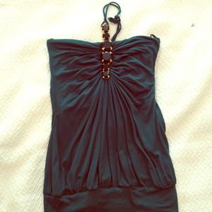 Emerald green halter