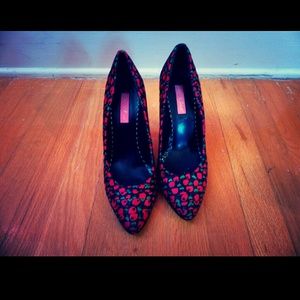 Red Cherry Betsey Johnson Pumps