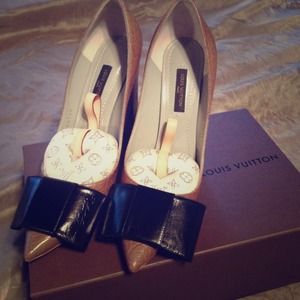 Louis Vuitton heels - never worn!