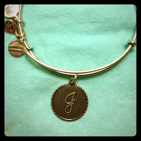 ⛔SOLD!⛔- J initial Alex and Ani bracelet