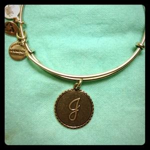 ⛔SOLD!⛔- J initial Alex and Ani bracelet