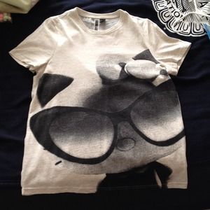 Hello Kitty Forever 21 shirt with sheer back