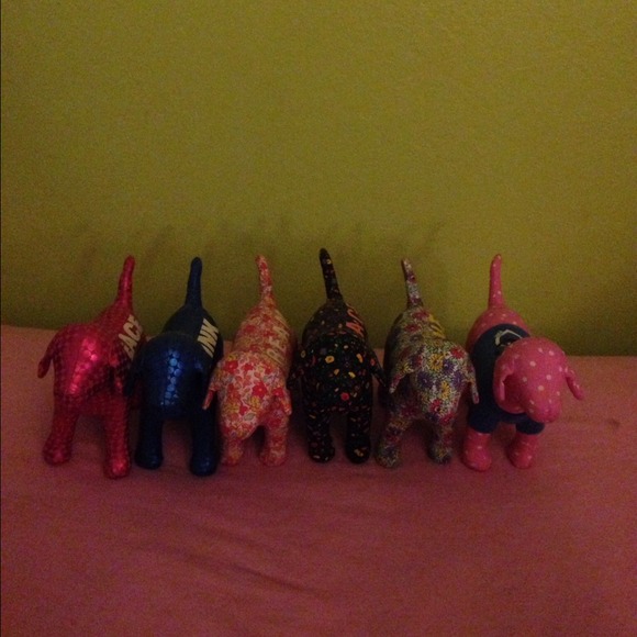 REDUCED PINK dogs !!on hold!