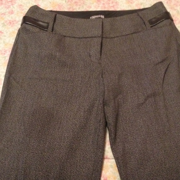 Express Black/Gray Pants