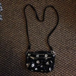 Victoria secret pink polka dot purse