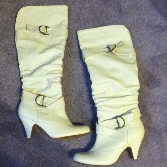 white boots
