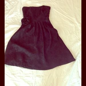 White House Black Market strapless cocktail dress