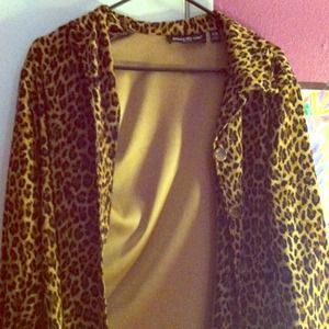 Leopard blazer!