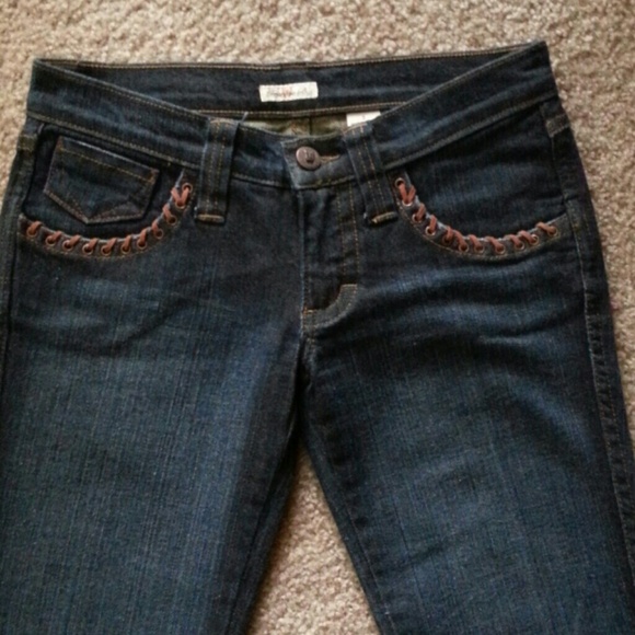 Frankie B denim with butterfly details