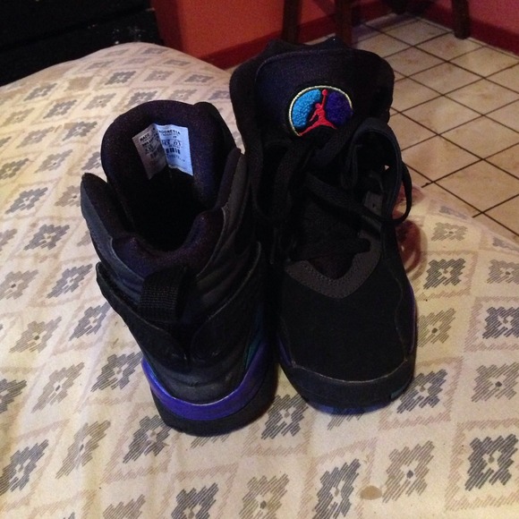 2007 aqua 8s size 3.5 (100 pp)