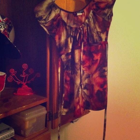 Multi colored shirt