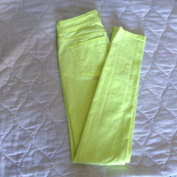 Yellow jeans