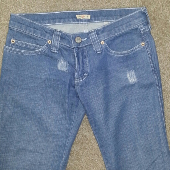 Frankie B denim with butterfly