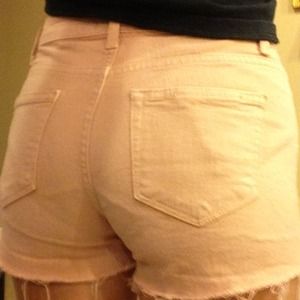 PAIGE Jeans - Paige High Waisted Peach Shorts! PAIGE Jeans - Paige High Waisted Peach Shorts!