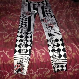 Black and White tights