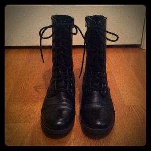 Charlotte Russe combat boots