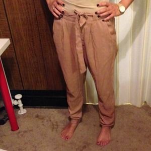 Camel color genie pants