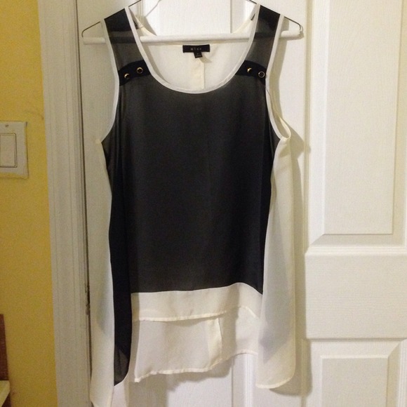Black and white stylish tank!
