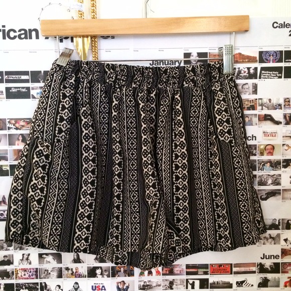 SOLD FE Flowy Tribal Shorts
