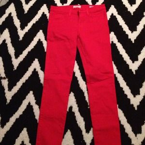 Red GUESS jeans!