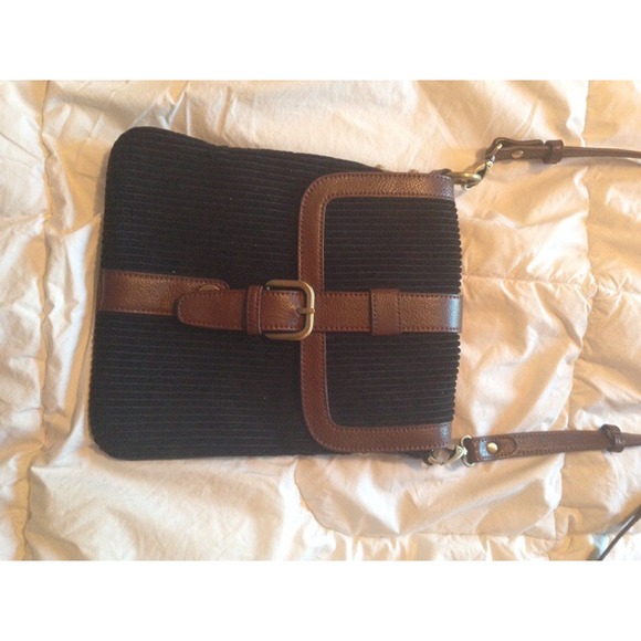 Black & brown satchel - Picture 1 of 1
