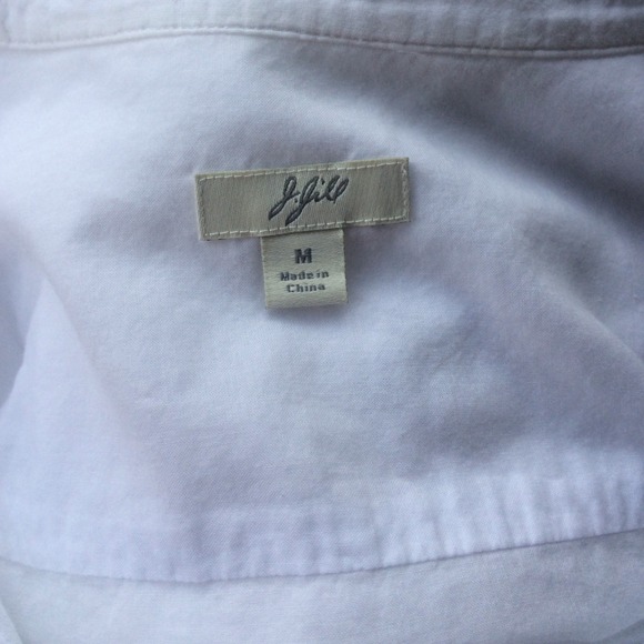 Unavailable J. Jill White Tunic Top sz M - Picture 4 of 4