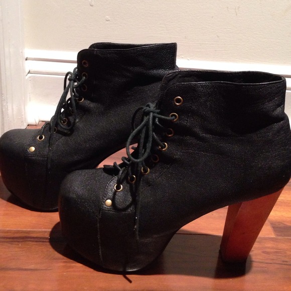 Jeffrey campbell black litas
