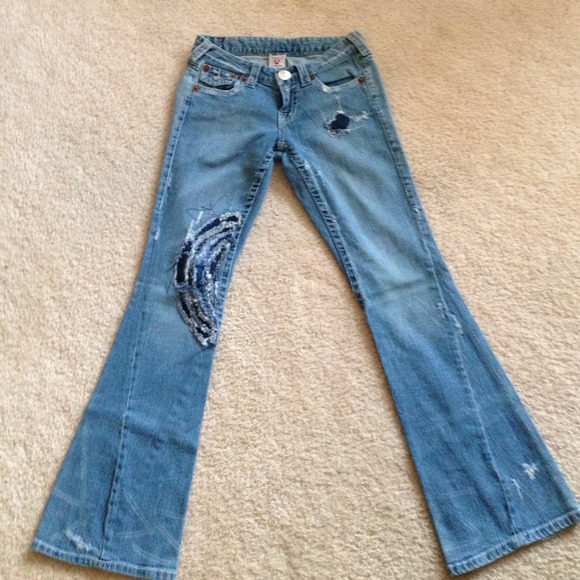 AUTHENTIC  True Religion JOEY BIG T size 26 - Picture 2 of 4