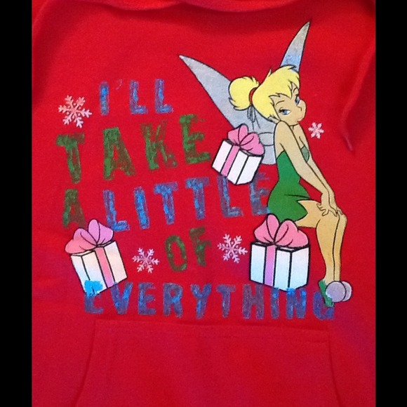 🎉HOST PICK🎉 TINKERBELL CHRISTMAS HOODIE - Picture 2 of 2