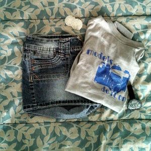 Jean shorts