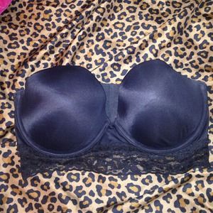 black bustier worn once 34D