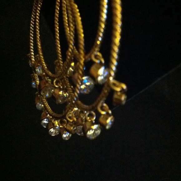 Gold Tone Earrings - Picture 3 of 3