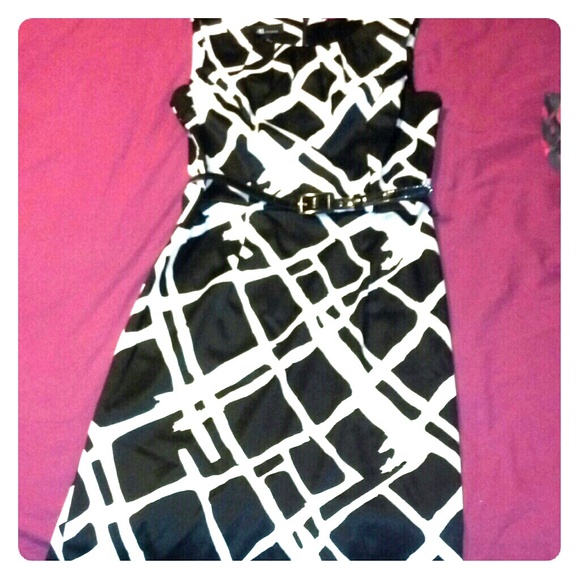 Black and White Dress