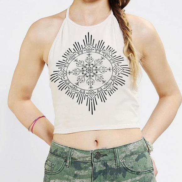 Urban Outfitters cropped halter