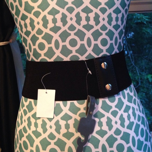 Charlotte Russe High Waist Black Belt - Picture 4 of 4