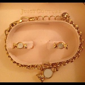 Juicy Couture Matching Opal Earrings and Bracelet!