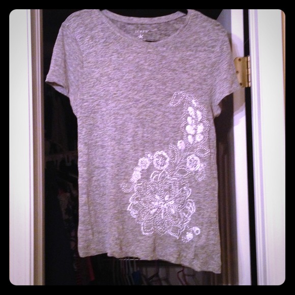 Gorgeous J.Crew beaded tee