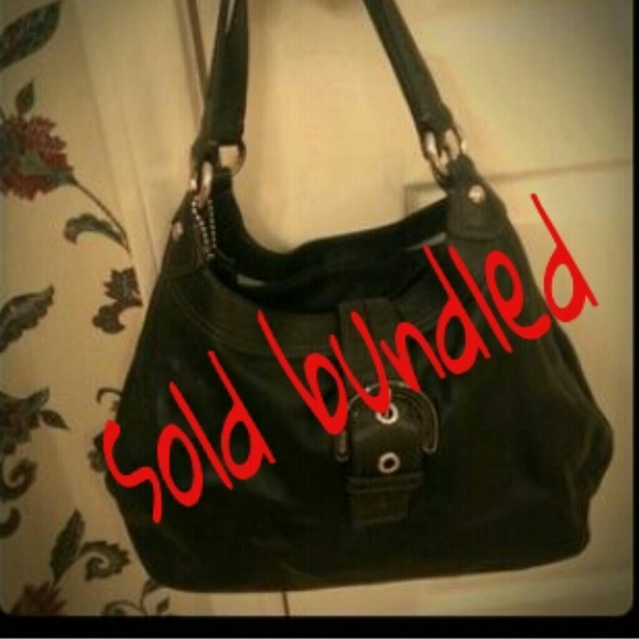 Sold!!!!  Authentic Black Coach Purse