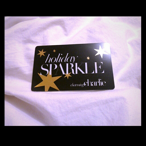 Charming Charlie gift card $25