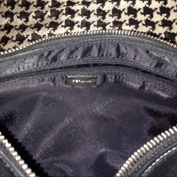 Perlina Black Leather Satchel - Picture 2 of 4