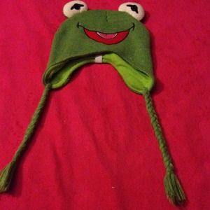 Kermit the frog hat