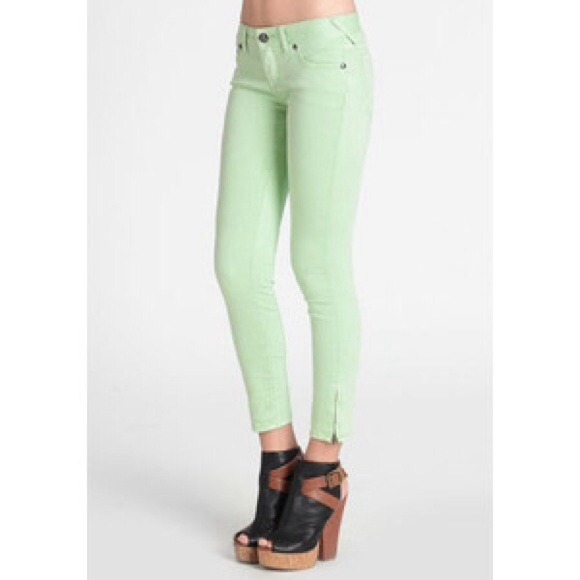 Free People Mint Ankle Jeans HOST PICK / REDUCED