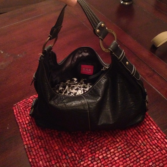 The Sak- Black leather satchel - Picture 3 of 4