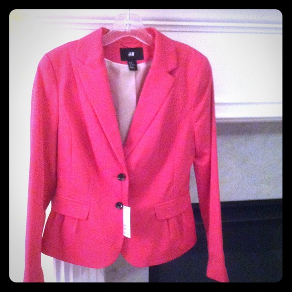 🚫SOLD IN BUNDLE🚫🔥✨HOST PICK🔥✨ H&M Pink Blazer