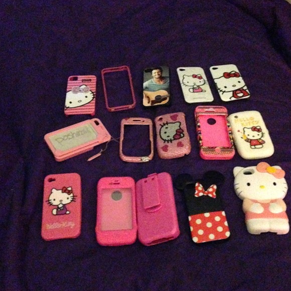Cell phone cases for the blackberry and for 4/4s