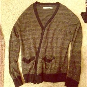 Green and Black Cardigan from CottonOn