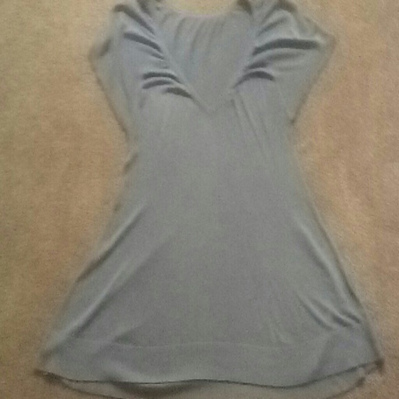 Grey mini dress