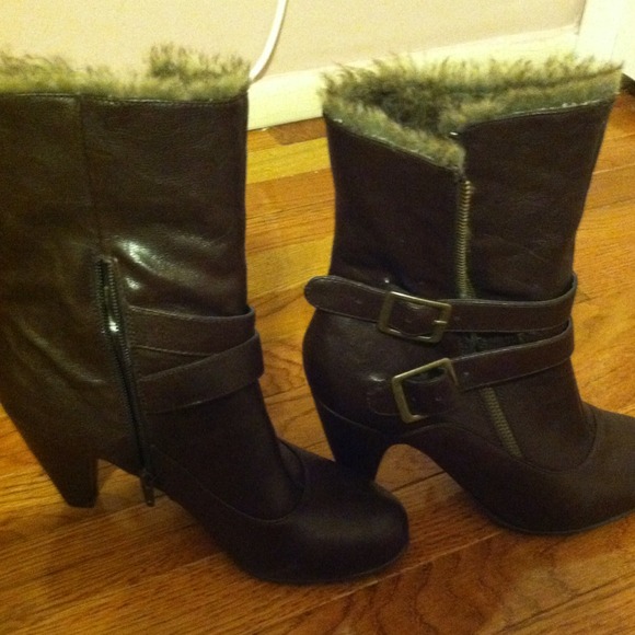 Brown boots